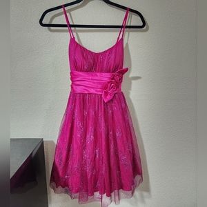 Pink Fancy Dress for Formal Events